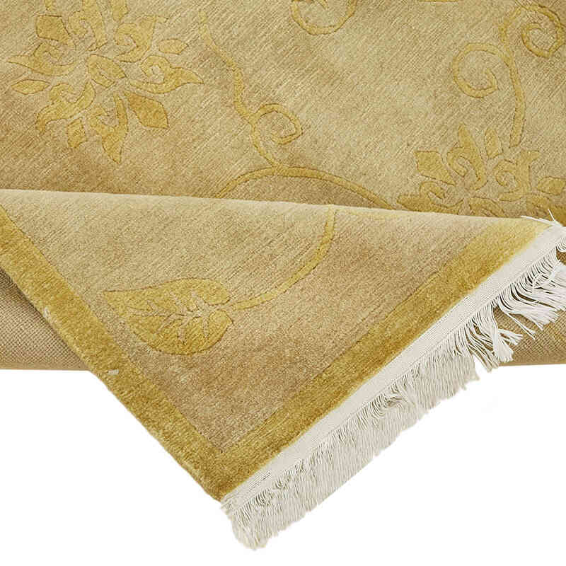 New Contemporary Hand-Knotted Rug - K0082373