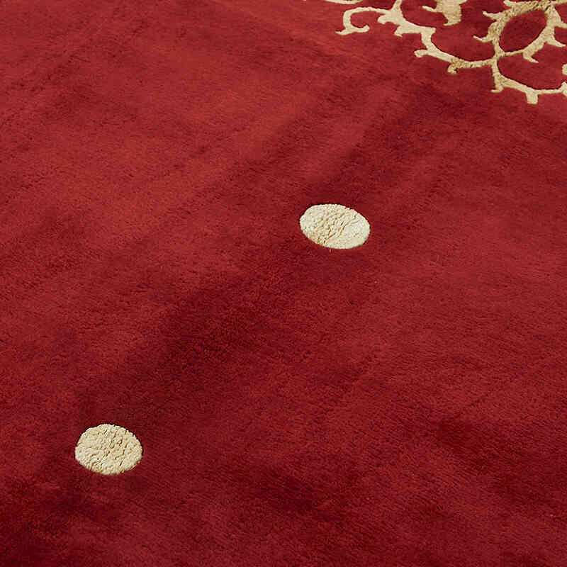 New Hand-Knotted Wool Oushak Rug - K0082375