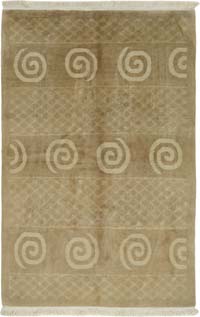 New Contemporary Hand-Knotted Rug