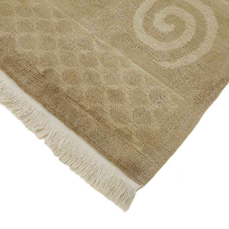 Nueva Alfombra Anudada a Mano - K0082376