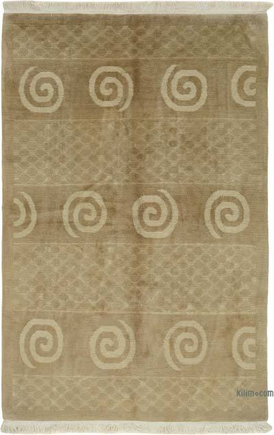 New Contemporary Hand-Knotted Rug