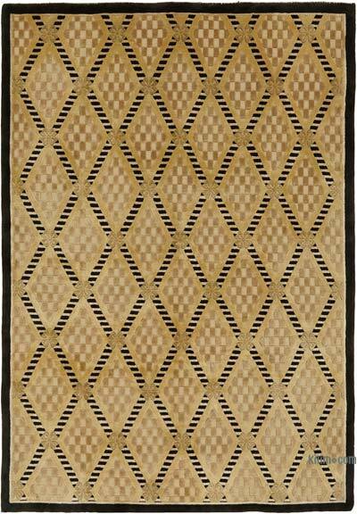 New Contemporary Hand-Knotted Rug