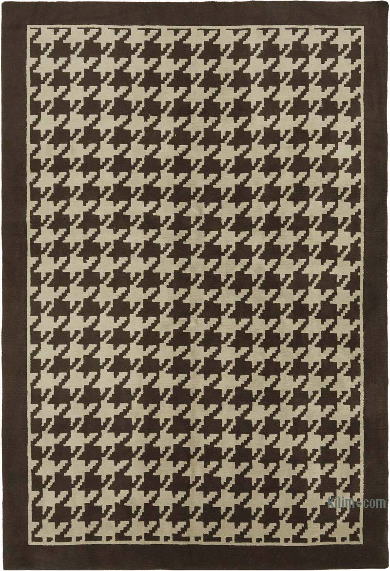 New Contemporary Hand-Knotted Rug - K0082378
