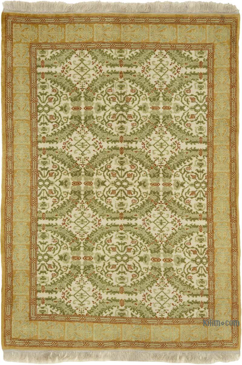New Hand-Knotted Wool Oushak Rug - K0082380