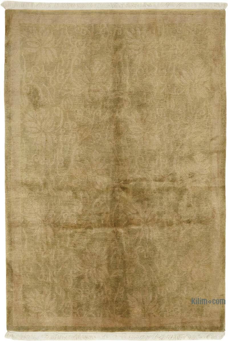 New Contemporary Hand-Knotted Rug - K0082383