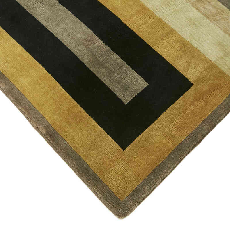 New Contemporary Hand-Knotted Rug - K0082384
