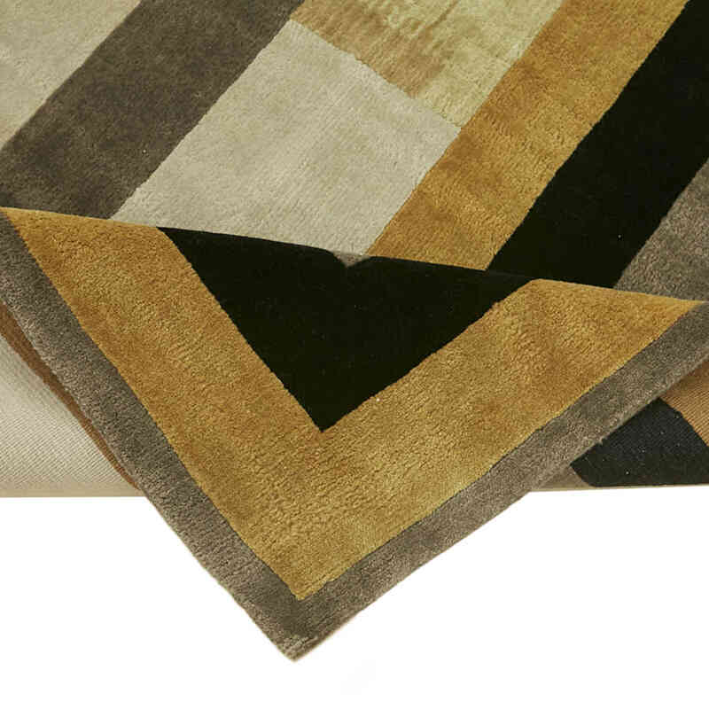 New Contemporary Hand-Knotted Rug - K0082384