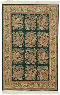 New Hand-Knotted Wool Oushak Rug