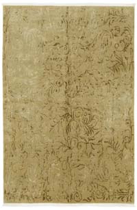 New Contemporary Hand-Knotted Rug