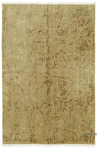 New Contemporary Hand-Knotted Rug