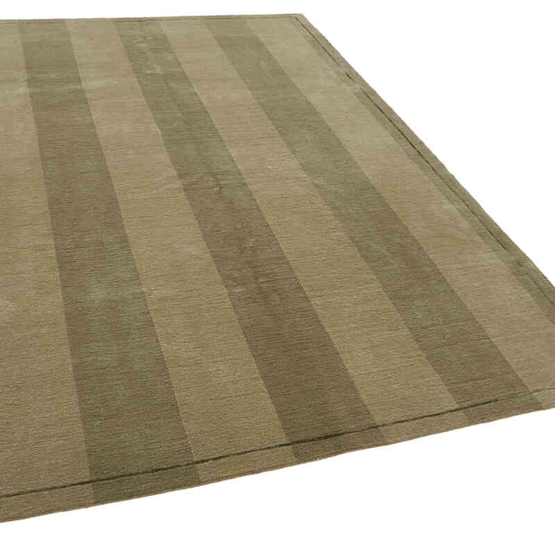 New Contemporary Hand-Knotted Rug - K0082389
