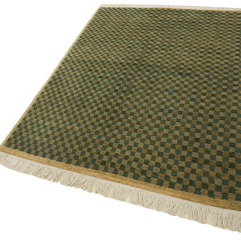 Nueva Alfombra Anudada a Mano - K0082390