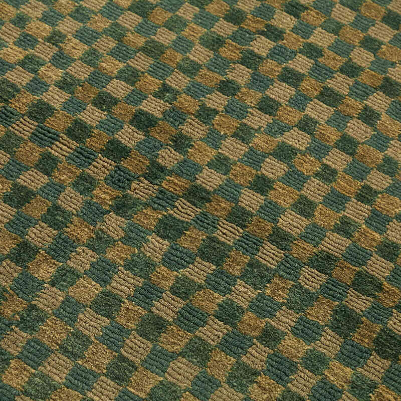 Nueva Alfombra Anudada a Mano - K0082390