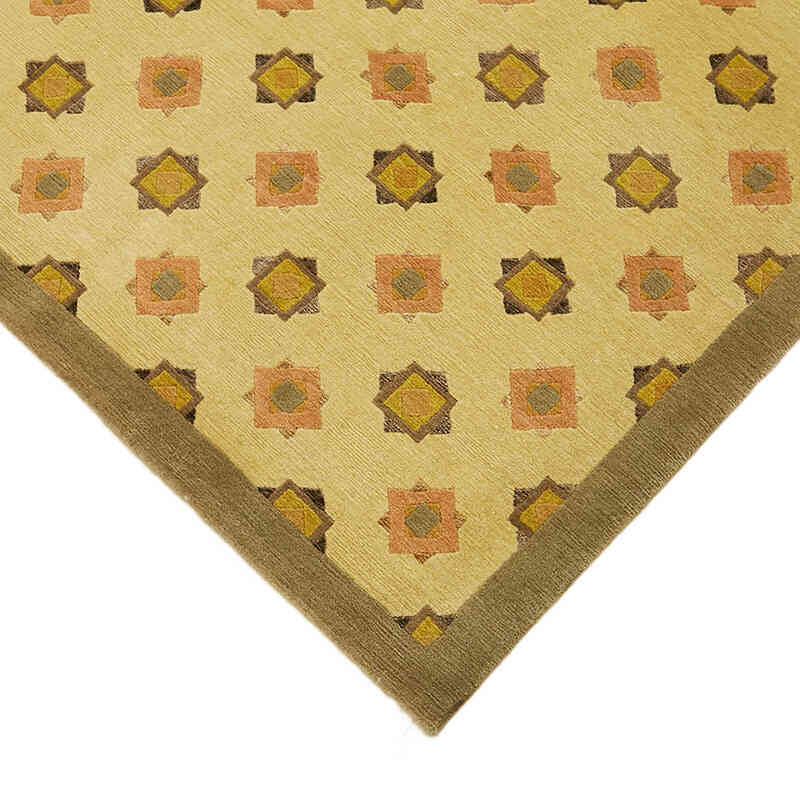New Contemporary Hand-Knotted Rug - K0082395