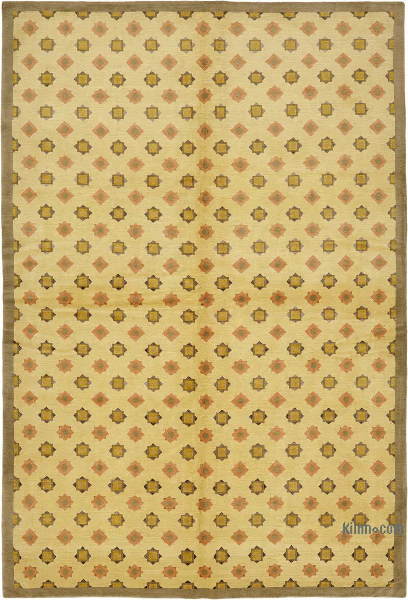 New Contemporary Hand-Knotted Rug - K0082395
