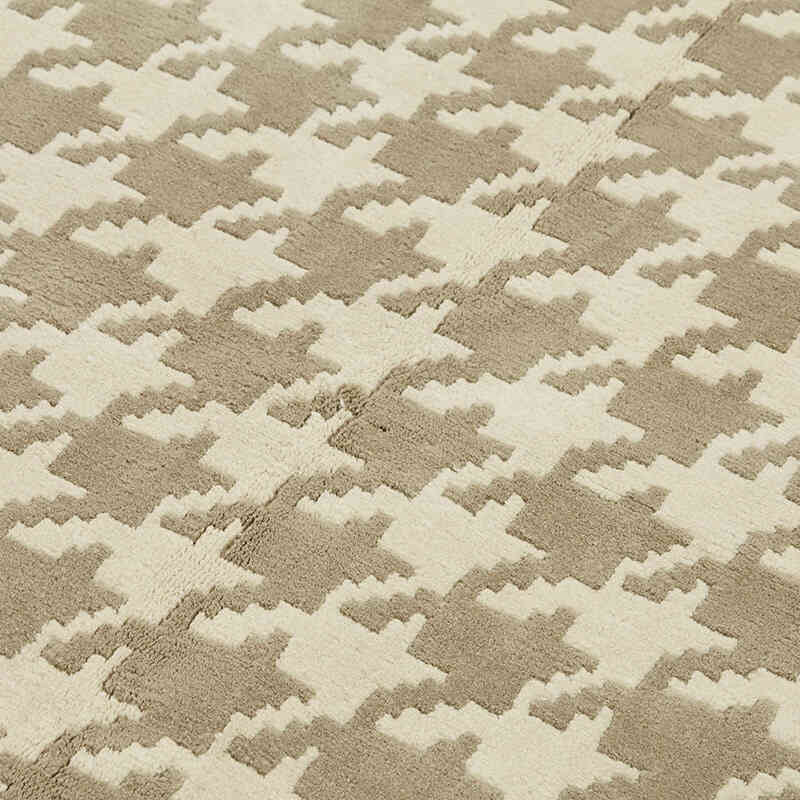 New Contemporary Hand-Knotted Rug - K0082396