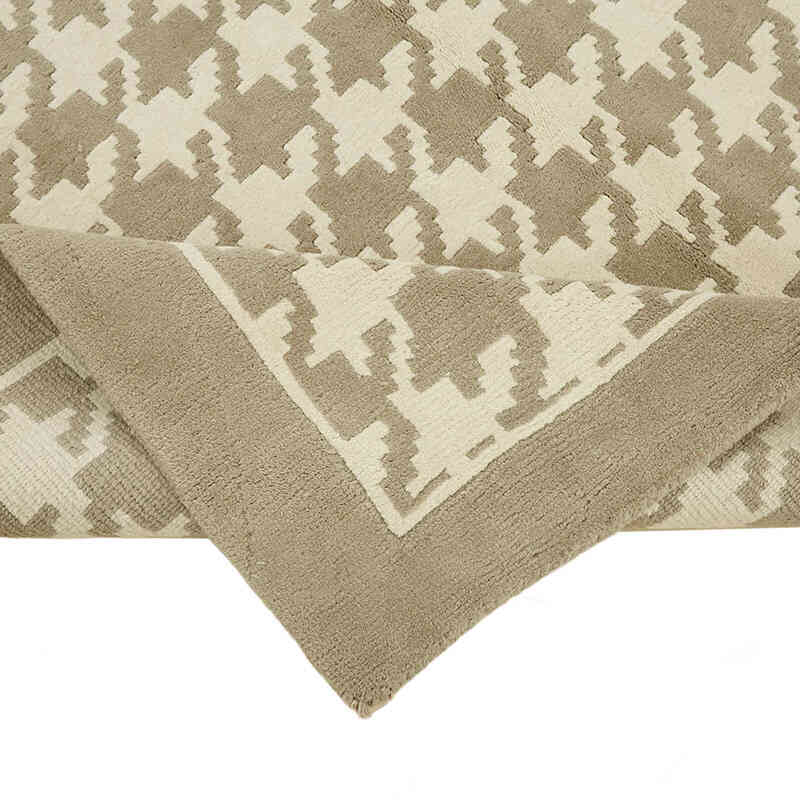 New Contemporary Hand-Knotted Rug - K0082396