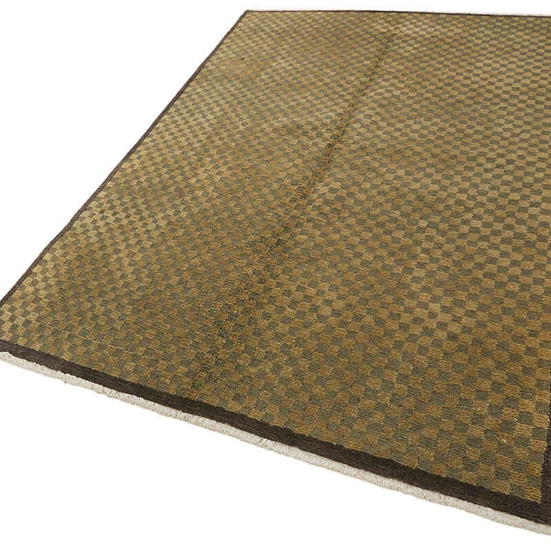 Nueva Alfombra Anudada a Mano - K0082397