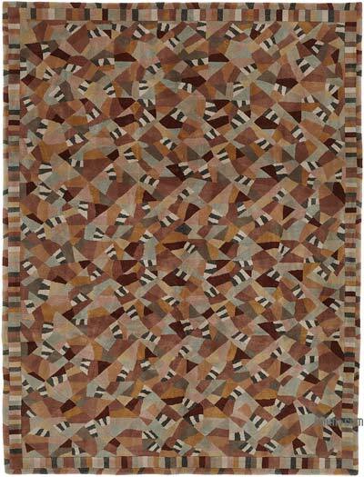New Contemporary Hand-Knotted Rug