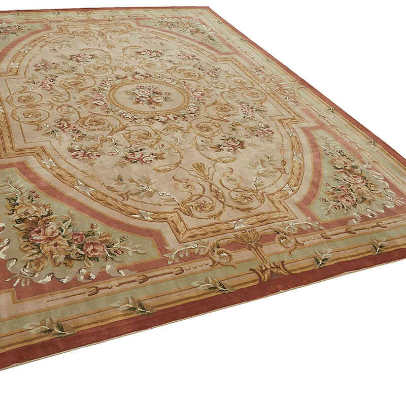 Nueva Alfombra Oushak Tejida a Mano - K0082399