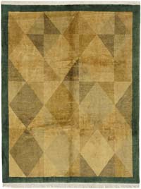 New Contemporary Hand-Knotted Rug