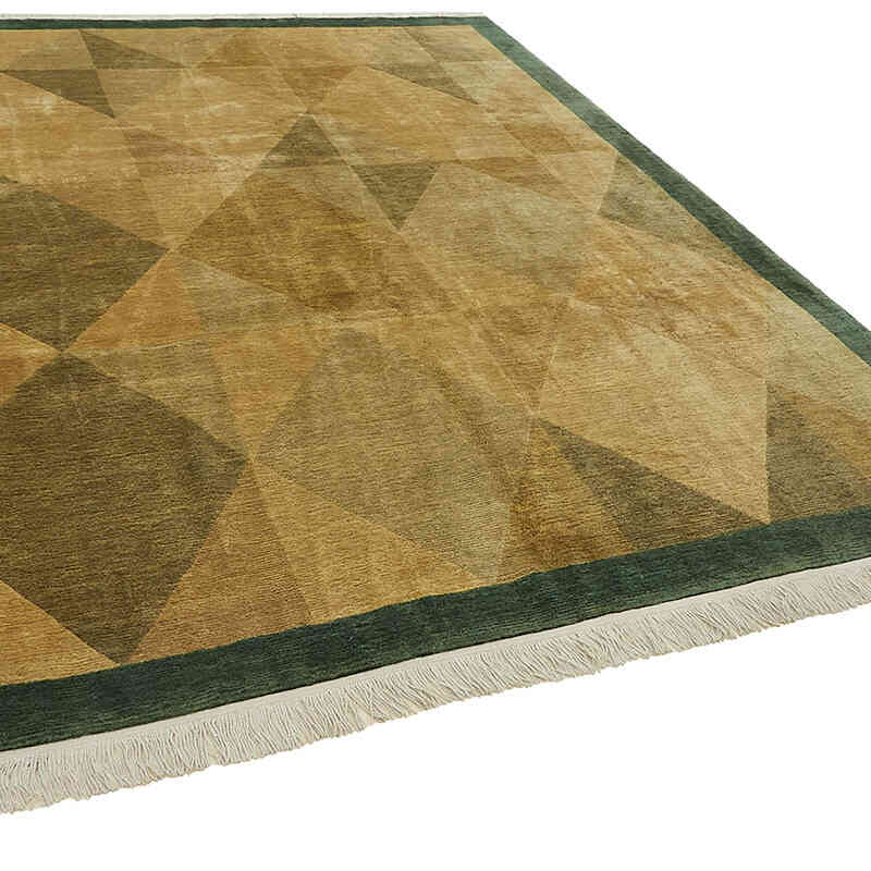 New Contemporary Hand-Knotted Rug - K0082400