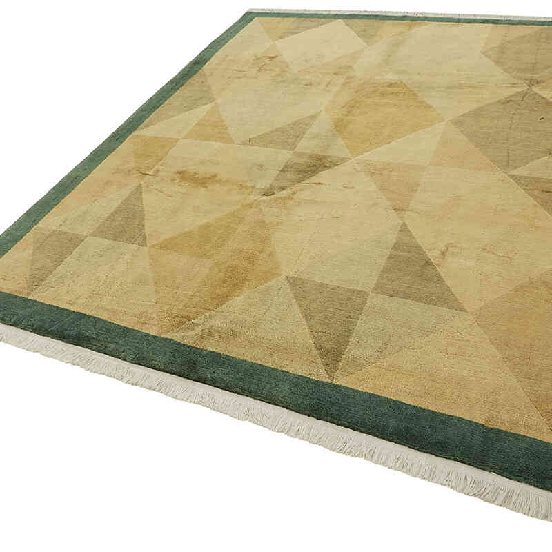 New Contemporary Hand-Knotted Rug - K0082400