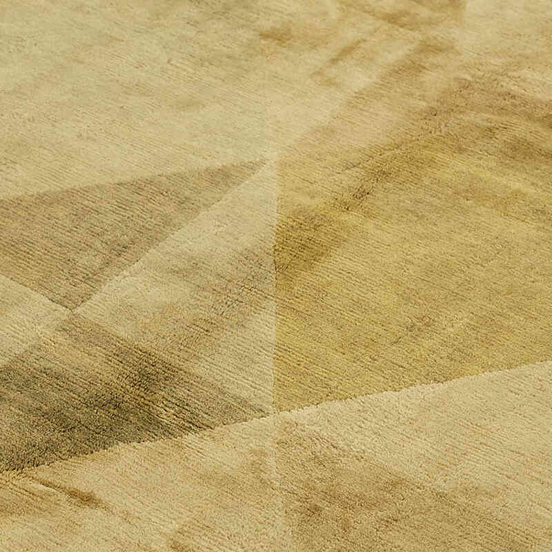 New Contemporary Hand-Knotted Rug - K0082400