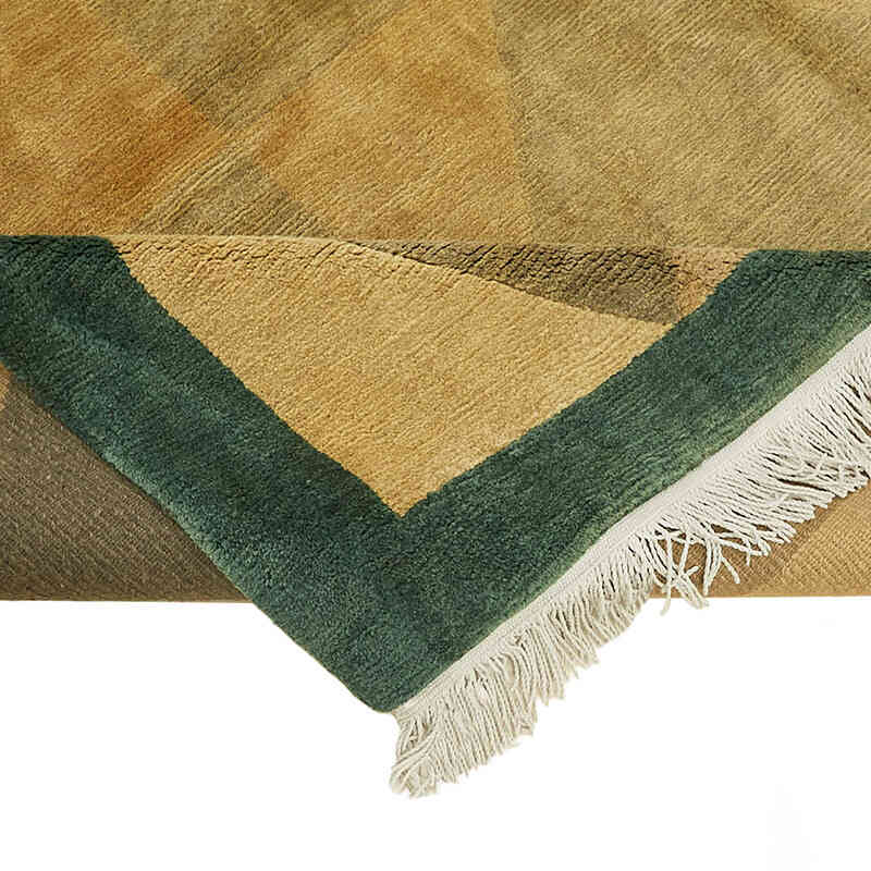New Contemporary Hand-Knotted Rug - K0082400