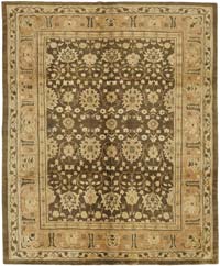 New Hand-Knotted Wool Oushak Rug
