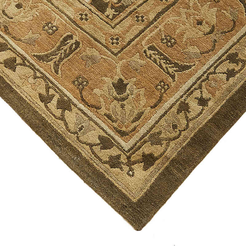 New Hand-Knotted Wool Oushak Rug - K0082409