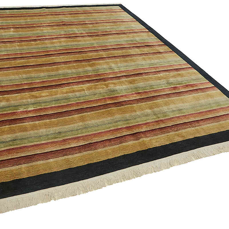 New Contemporary Hand-Knotted Rug - K0082410