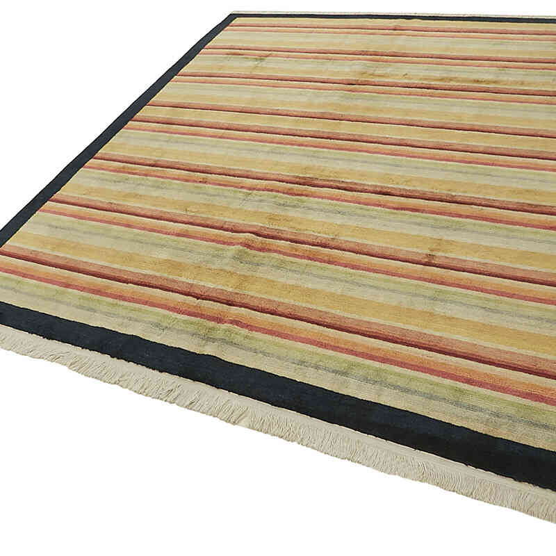 New Contemporary Hand-Knotted Rug - K0082410