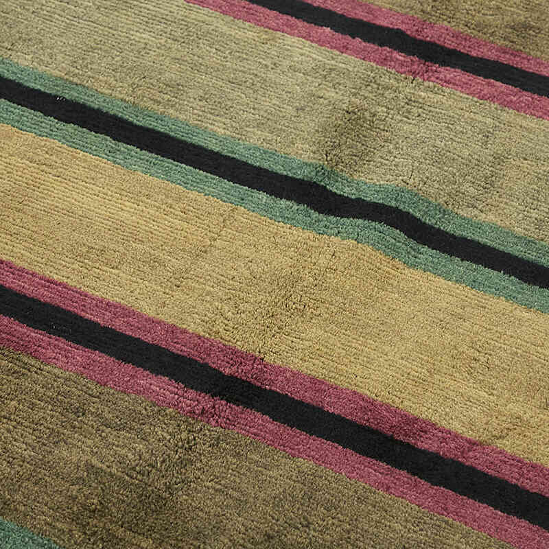 New Contemporary Hand-Knotted Rug - K0082411