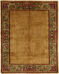 New Hand-Knotted Wool Oushak Rug