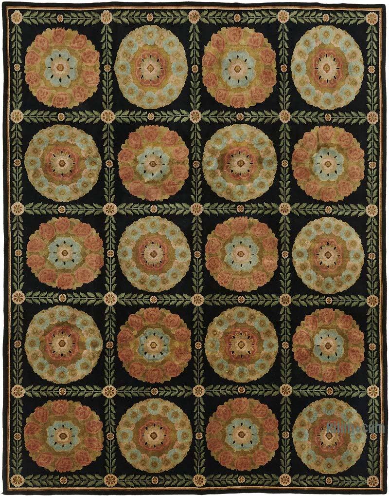 New Hand-Knotted Wool Oushak Rug - K0082418