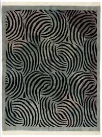 New Contemporary Hand-Knotted Rug