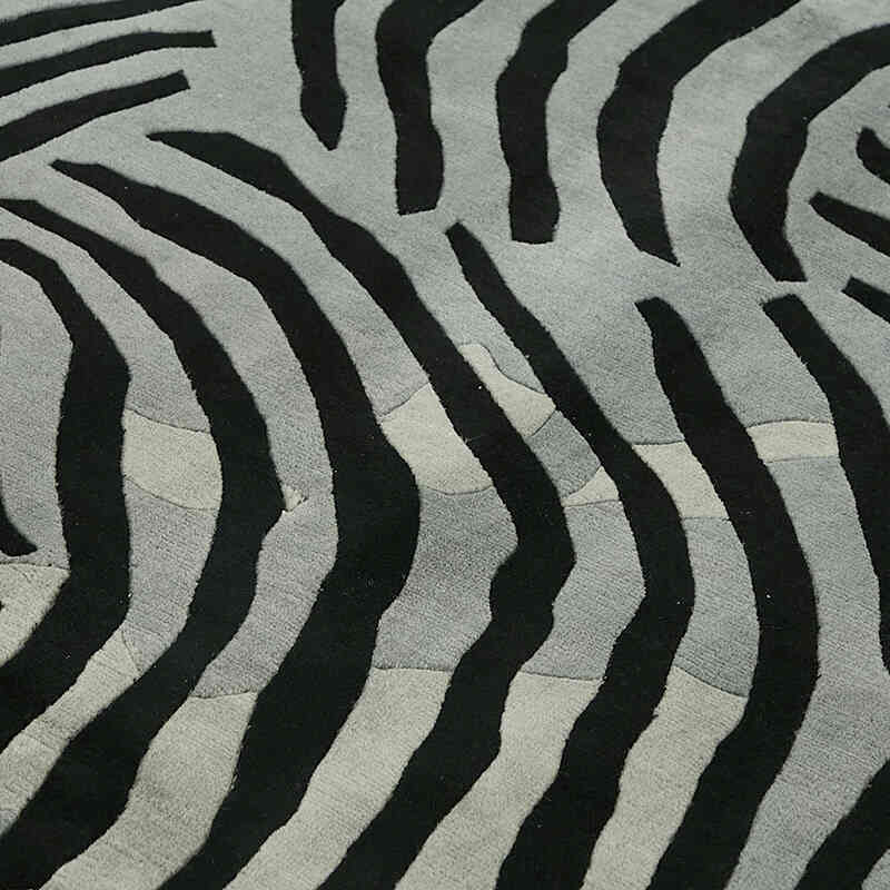 New Contemporary Hand-Knotted Rug - K0082419