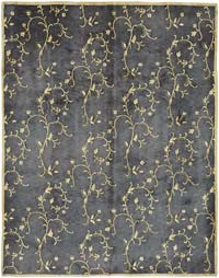 New Contemporary Hand-Knotted Rug