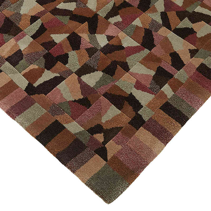 New Contemporary Hand-Knotted Rug - K0082426