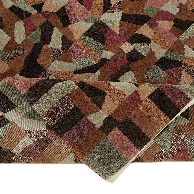New Contemporary Hand-Knotted Rug - K0082426