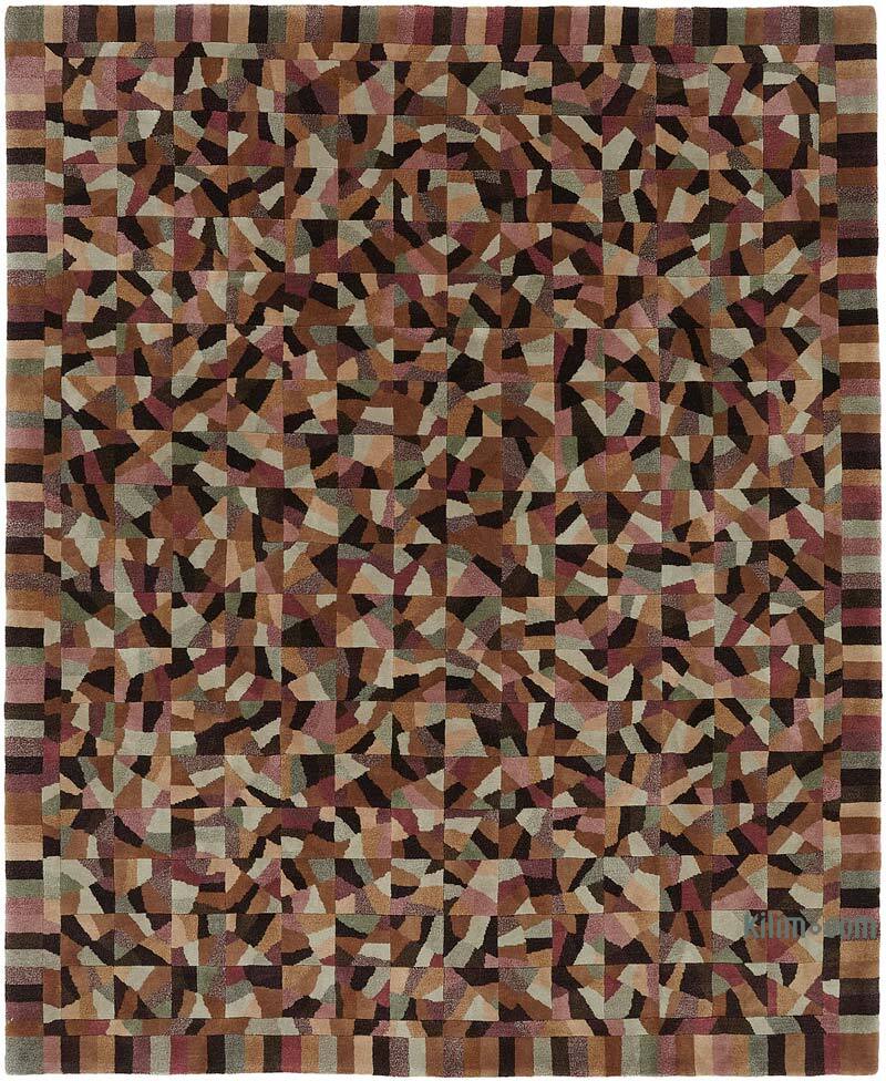 New Contemporary Hand-Knotted Rug - K0082426