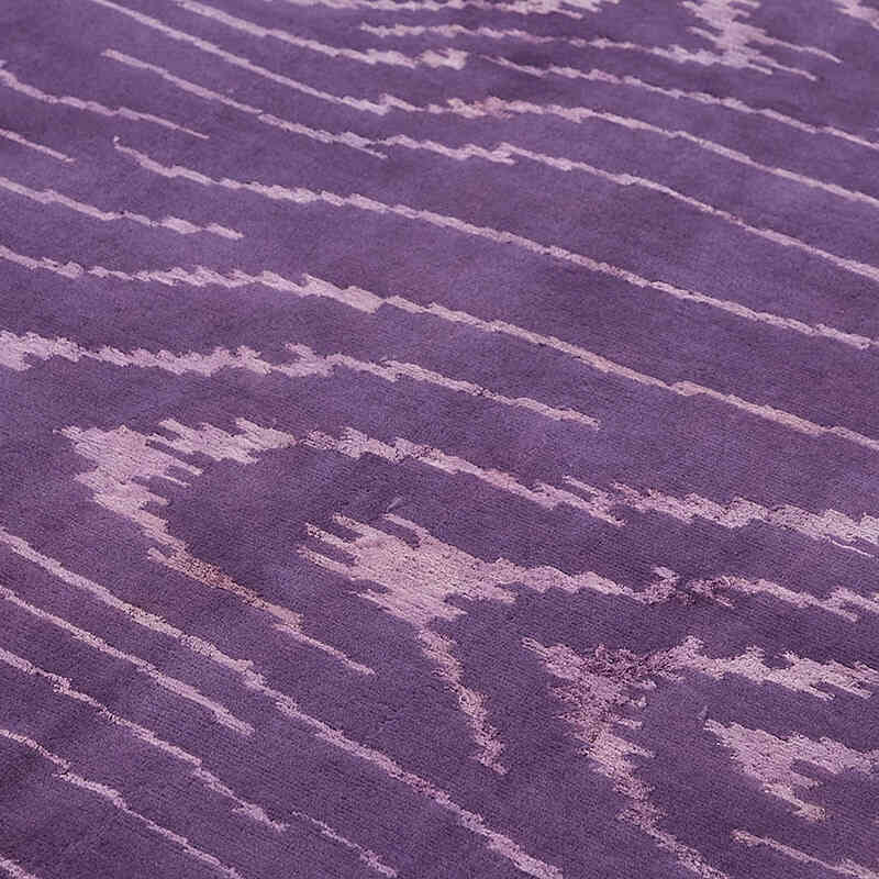 New Contemporary Hand-Knotted Rug - K0082429
