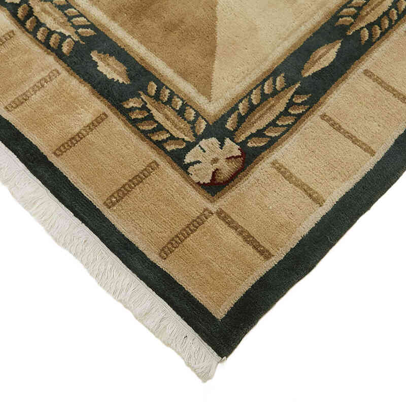 New Hand-Knotted Wool Oushak Rug - K0082430