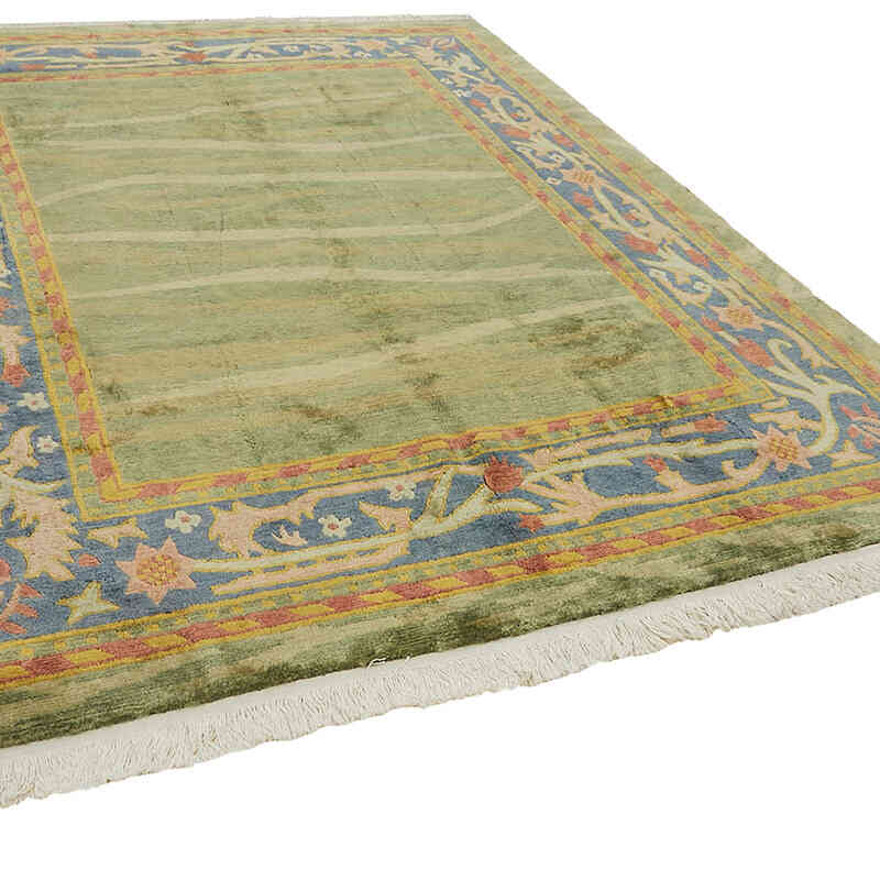Nueva Alfombra Oushak Tejida a Mano - K0082431