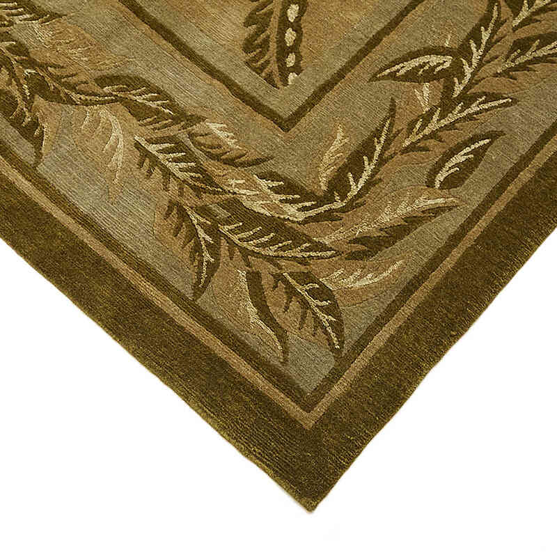 Nueva Alfombra Oushak Tejida a Mano - K0082432