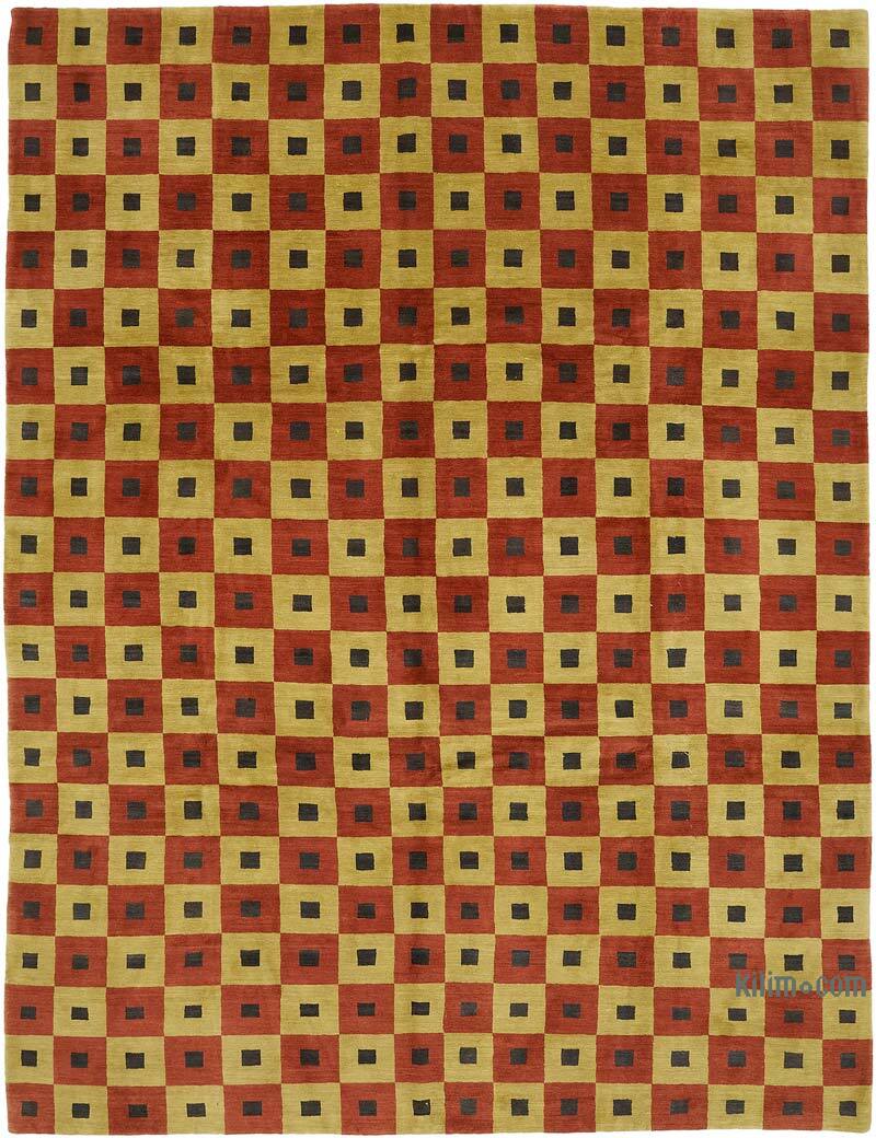 New Contemporary Hand-Knotted Rug - K0082434