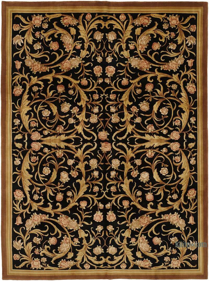 New Hand-Knotted Wool Oushak Rug - K0082435