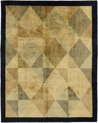 New Contemporary Hand-Knotted Rug