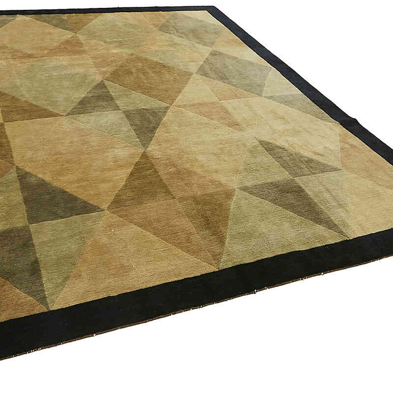 Nueva Alfombra Anudada a Mano - K0082436